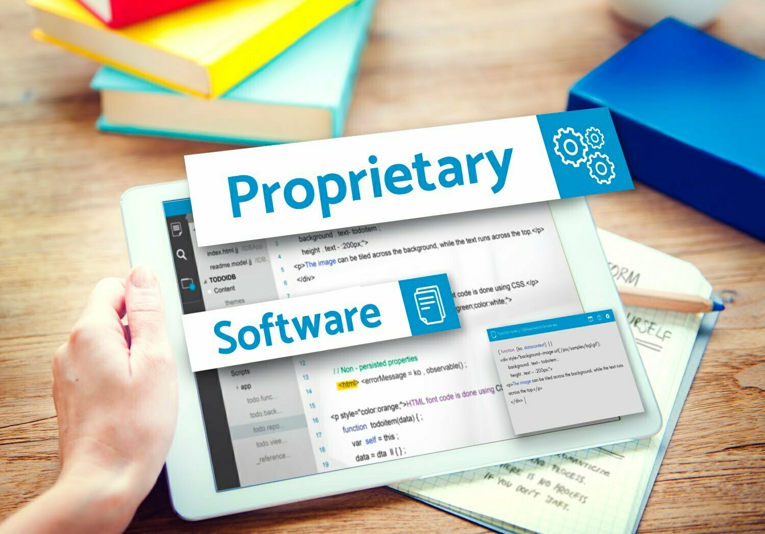 What is proprietary software? Outstanding characteristics...